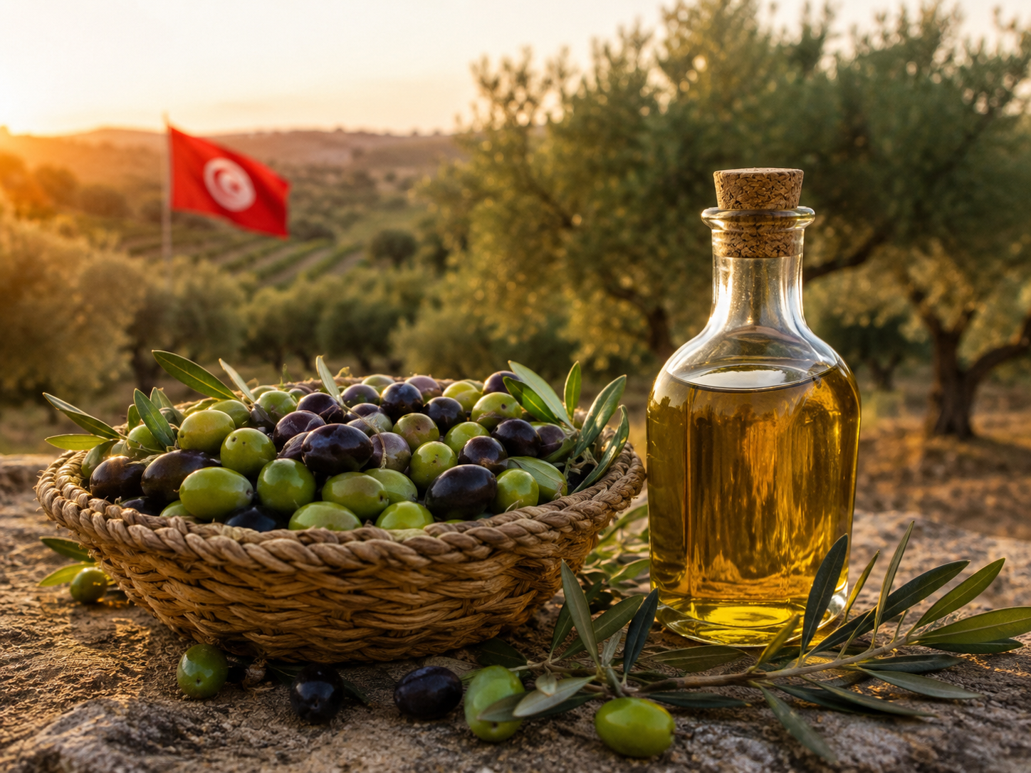 Tunisia on Track for a Record 500,000-Tonne Olive Oil Harvest